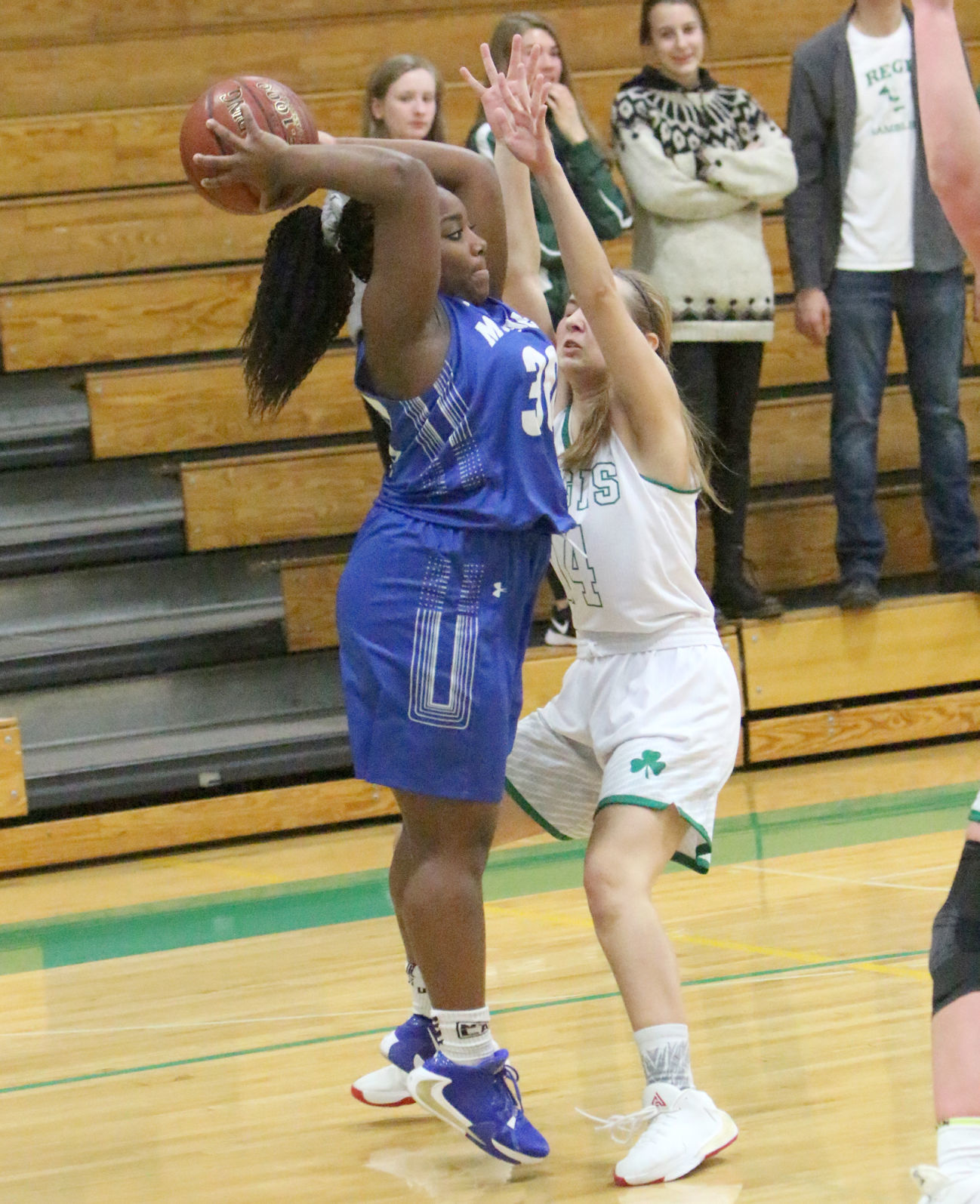 McDonell girls basketball at Eau Claire Regis 1-9-20